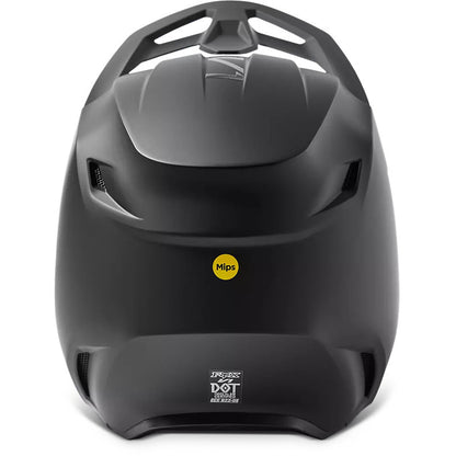 Casco Moto Niño V1 Negro Mate Fox | Casco Moto Fox casco fox racing motocross mtb