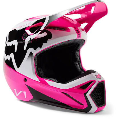 Casco Moto V1 Leed Rosado Fox | Casco Moto Fox casco fox racing motocross mtb