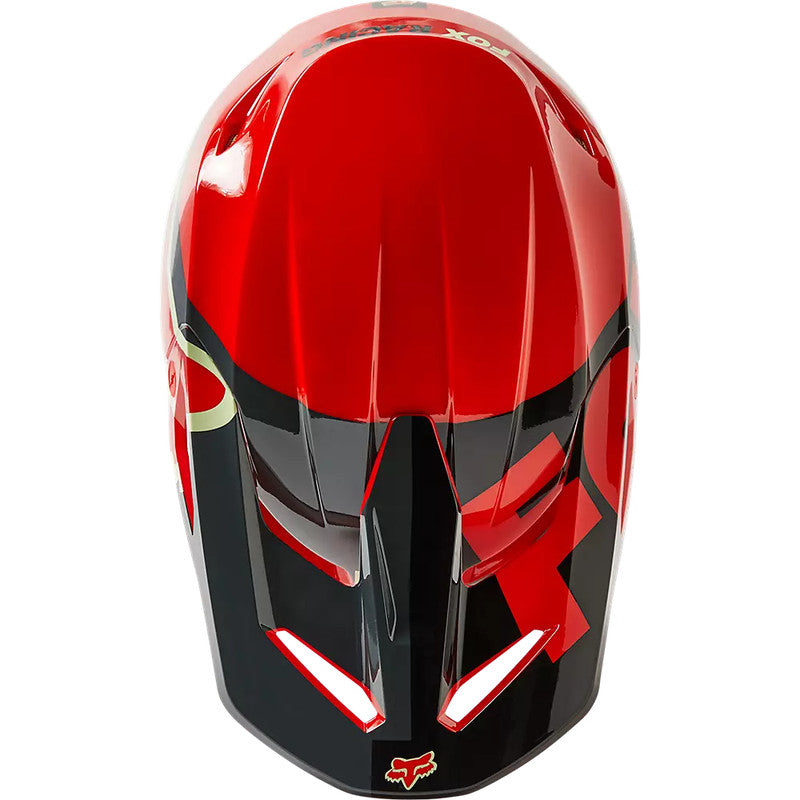 Casco Moto V1 Xpozr Rojo Fox | Casco Moto Fox casco fox racing motocross mtb