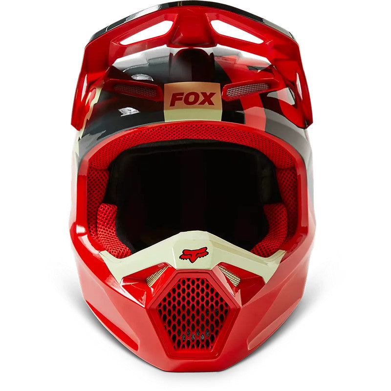 Casco Moto V1 Xpozr Rojo Fox | Casco Moto Fox casco fox racing motocross mtb