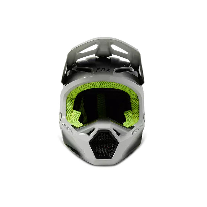 Casco Moto Niño V1 Toxsyk Gris/Amarillo Fox | Casco Moto Fox casco fox racing motocross mtb
