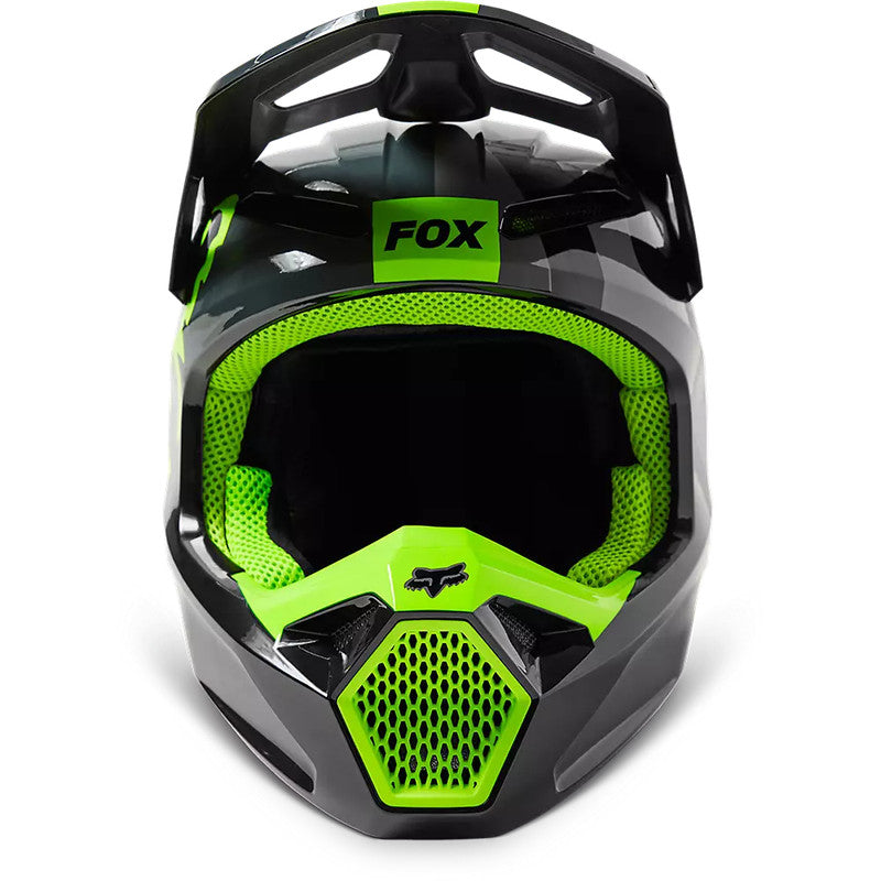 Casco Moto Niño V1 Xpozr Negro Fox | Casco Moto Fox casco fox racing motocross mtb