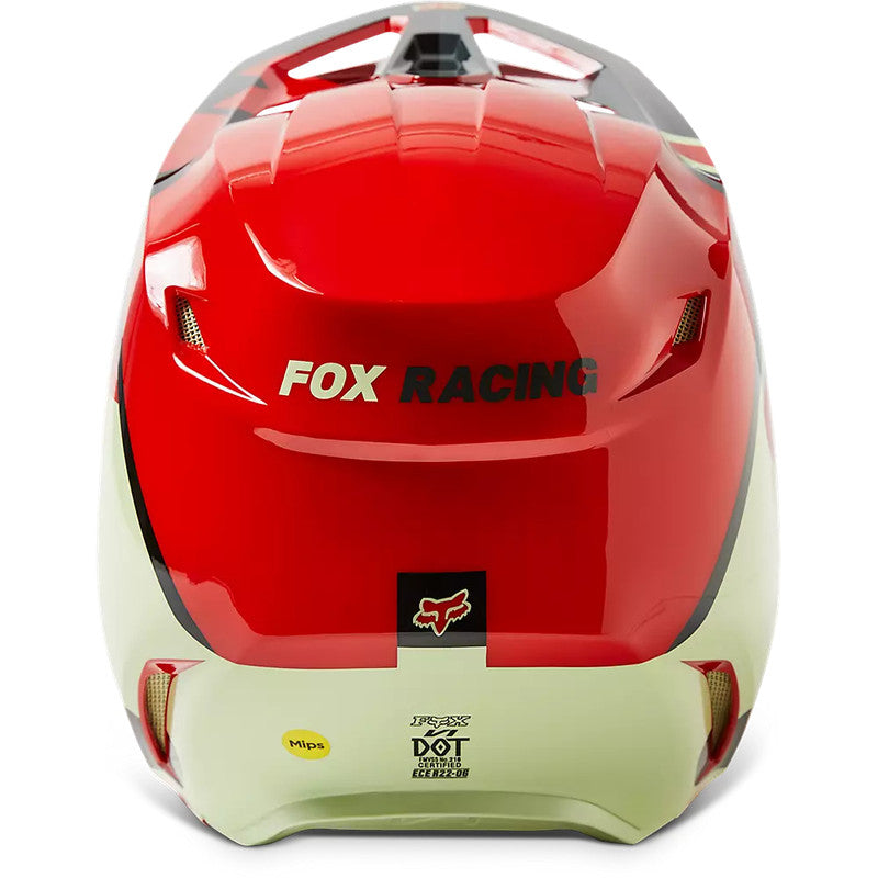 Casco Moto V1 Xpozr Rojo Fox