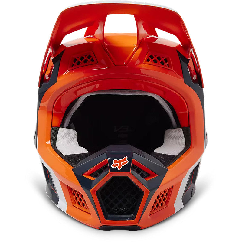 Casco Moto V3 RS Efekt Naranjo/Negro Fox | Casco Moto Fox casco fox racing motocross mtb