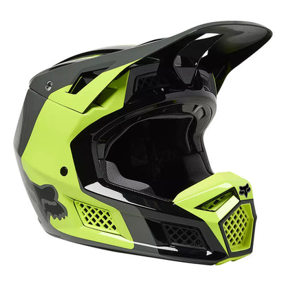 Casco Moto V3 RS Efekt Amarillo/Negro Fox | Casco Moto Fox casco fox racing motocross mtb