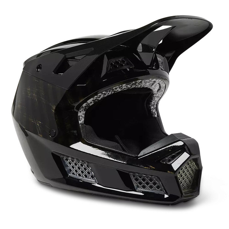Casco Moto V3 RS Slait Negro Fox | Casco Moto Fox casco fox racing motocross mtb