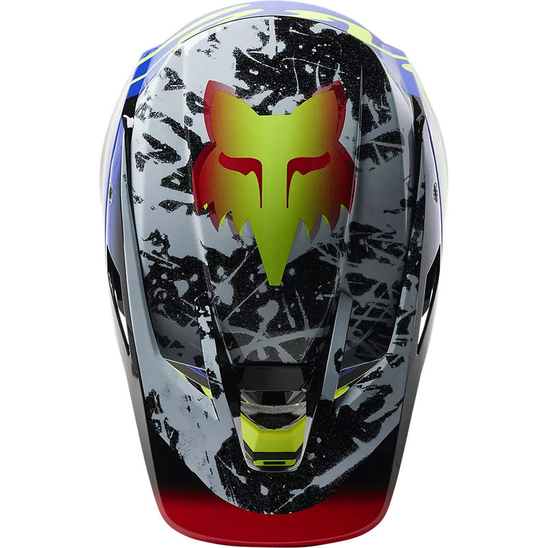 Casco Moto V3 RS Dkay Multicolor Fox | Casco Moto Fox casco fox racing motocross mtb