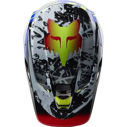 Casco Moto V3 RS Dkay Multicolor Fox | Casco Moto Fox casco fox racing motocross mtb