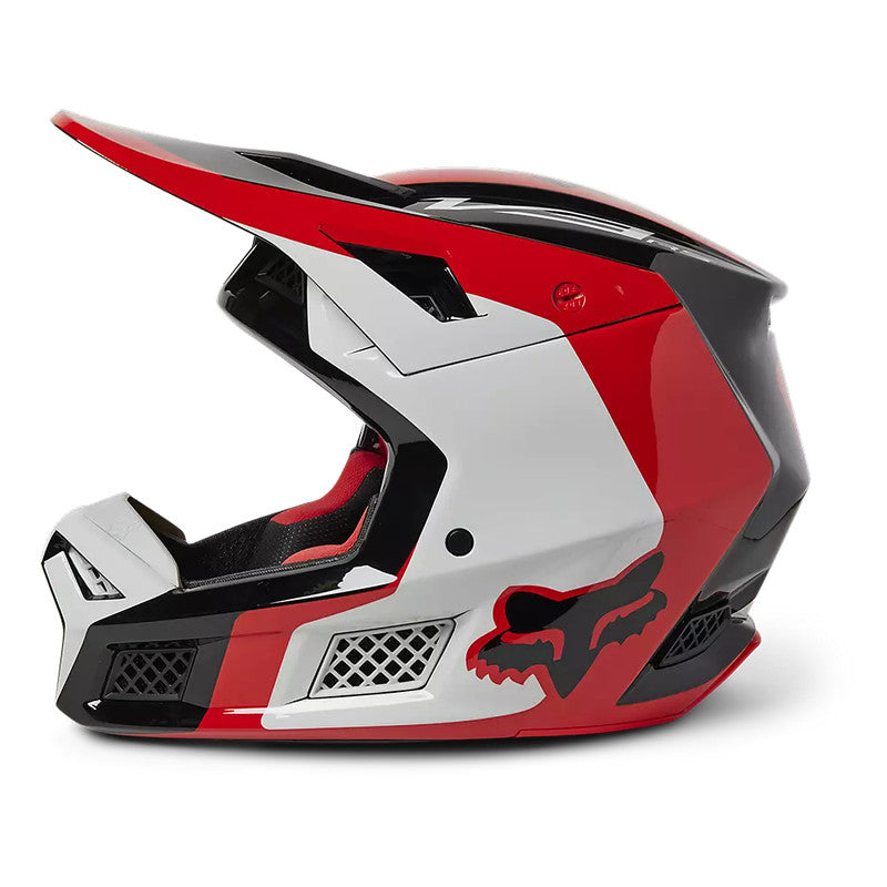 Casco Moto V3 RS Efekt Rojo/Blanco/Negro Fox | Casco Moto Fox casco fox racing motocross mtb