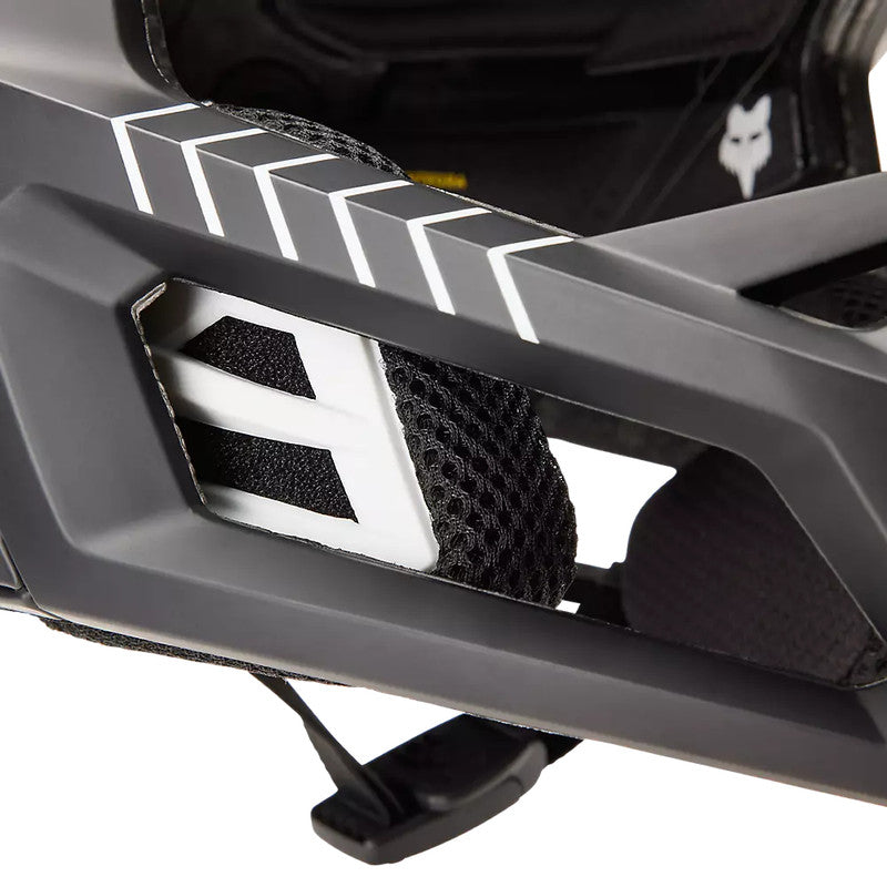 Casco Bicicleta Proframe RS Mash Negro/Blanco Fox | Casco MTB Fox casco fox racing motocross mtb