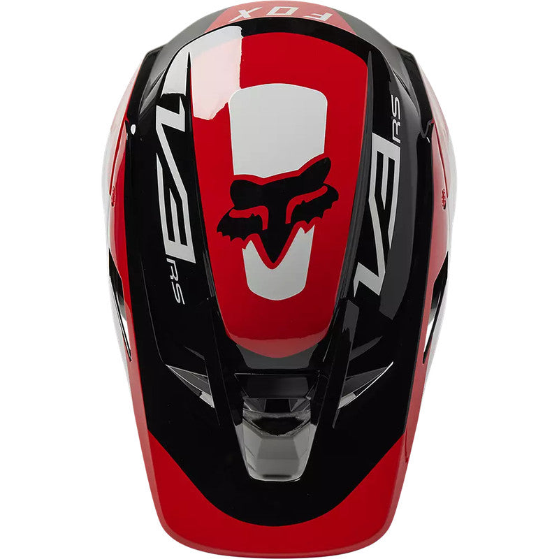 Casco Moto V3 RS Efekt Rojo/Blanco/Negro Fox | Casco Moto Fox casco fox racing motocross mtb