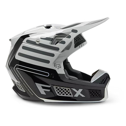Casco Moto V3 RS Ryaktr Gris/Negro Fox | Casco Moto Fox casco fox racing motocross mtb