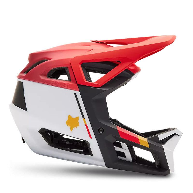 Casco Bicicleta Proframe RS Clyzo Rojo/Blanco/Negro Fox | Casco MTB Fox casco fox racing motocross mtb