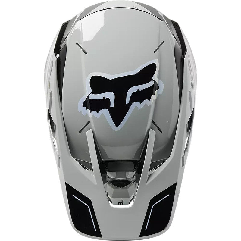 Casco Moto V3 RS Ryaktr Gris/Negro Fox | Casco Moto Fox casco fox racing motocross mtb