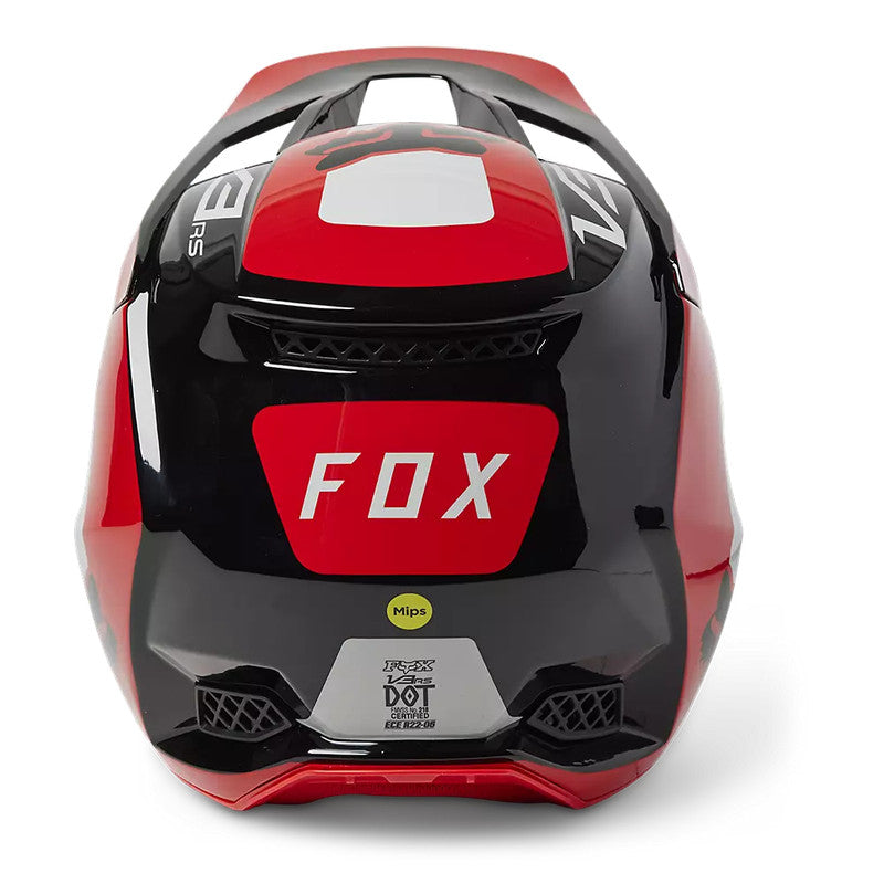 Casco Moto V3 RS Efekt Rojo/Blanco/Negro Fox | Casco Moto Fox casco fox racing motocross mtb
