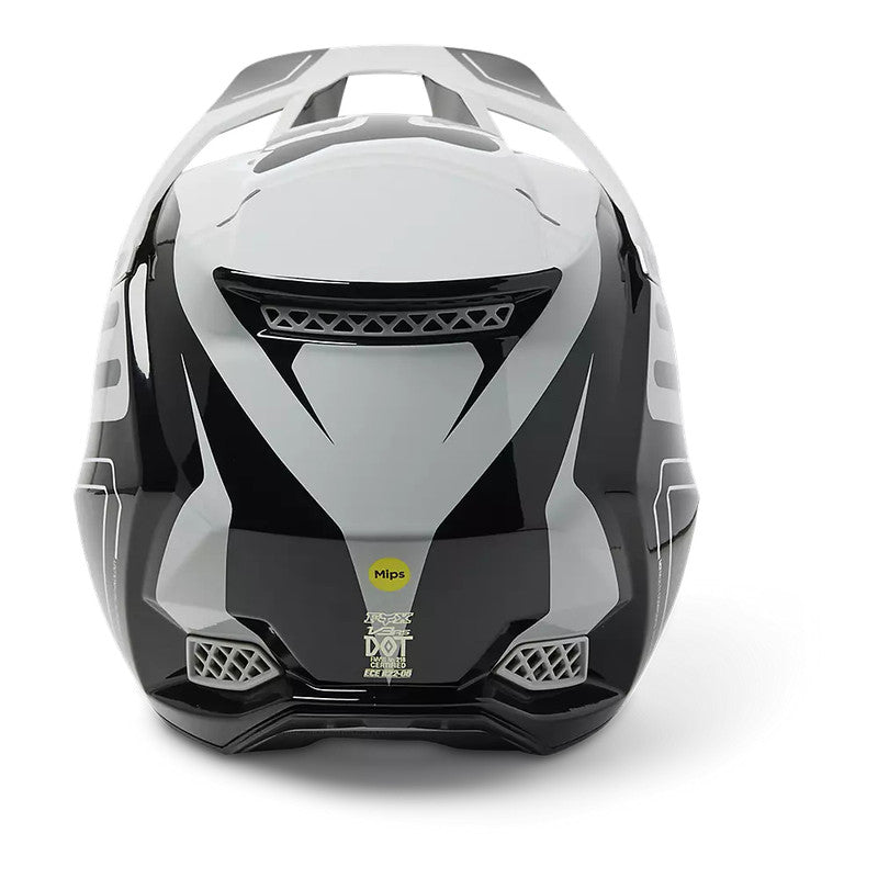 Casco Moto V3 RS Ryaktr Gris/Negro Fox | Casco Moto Fox casco fox racing motocross mtb