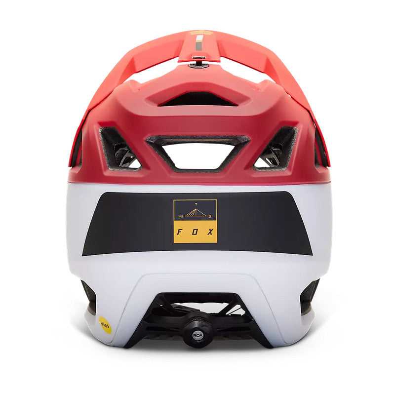 Casco Bicicleta Proframe RS Clyzo Rojo/Blanco/Negro Fox | Casco MTB Fox casco fox racing motocross mtb