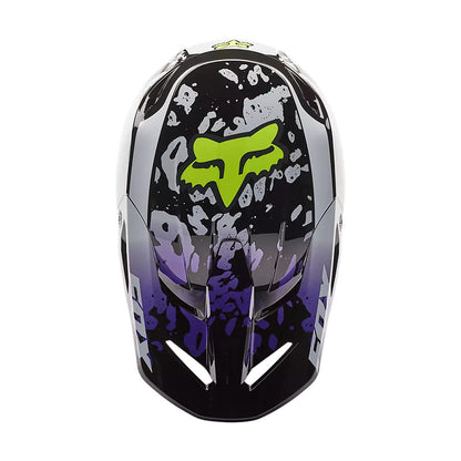 Casco Moto V1 Morphic Negro/Blanco Fox | Casco Moto Fox casco fox racing motocross mtb