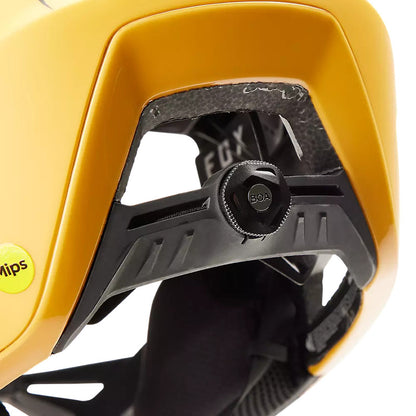 Casco Bicicleta Proframe RS Racik Blanco/Amarillo Fox | Casco MTB Fox casco fox racing motocross mtb