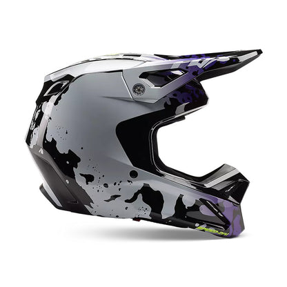 Casco Moto V1 Morphic Negro/Blanco Fox | Casco Moto Fox casco fox racing motocross mtb