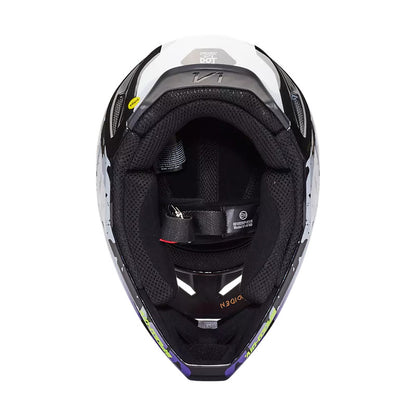 Casco Moto V1 Morphic Negro/Blanco Fox | Casco Moto Fox casco fox racing motocross mtb