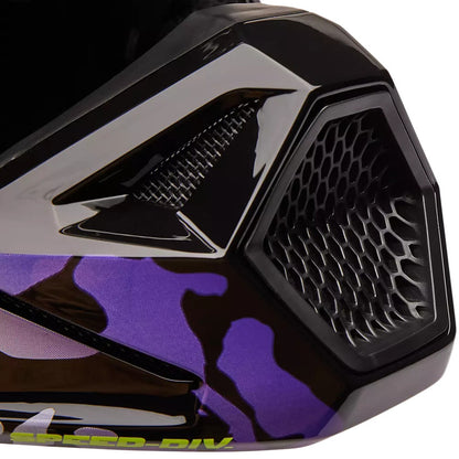 Casco Moto V1 Morphic Negro/Blanco Fox | Casco Moto Fox casco fox racing motocross mtb