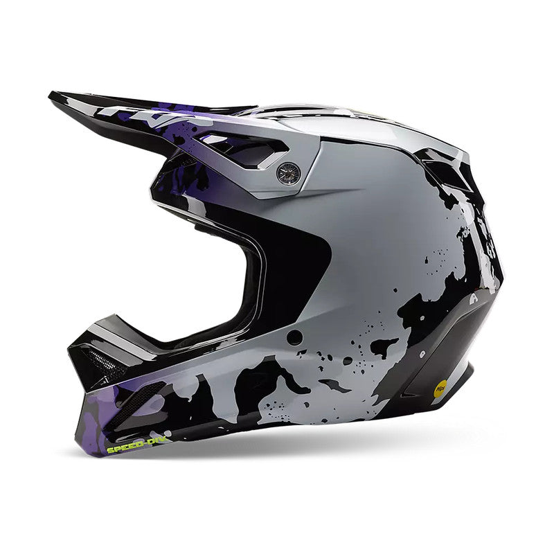 Casco Moto V1 Morphic Negro/Blanco Fox | Casco Moto Fox casco fox racing motocross mtb