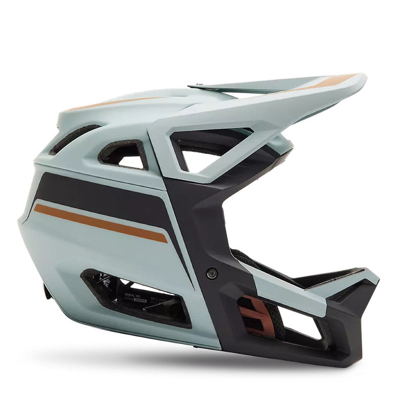 Casco Bicicleta Proframe RS Racik Gris Azulado/Negro Fox | Casco MTB Fox casco fox racing motocross mtb