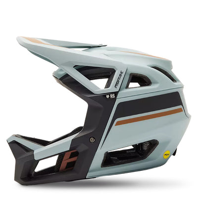Casco Bicicleta Proframe RS Racik Gris Azulado/Negro Fox | Casco MTB Fox casco fox racing motocross mtb