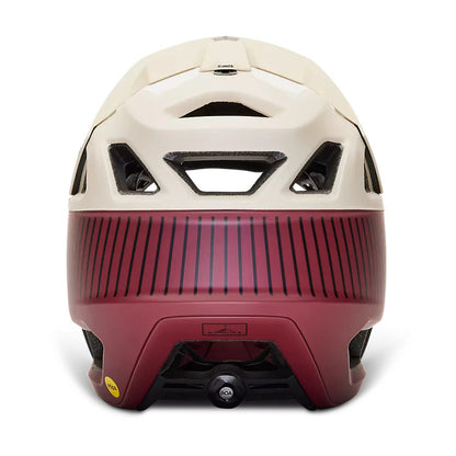 Casco Bicicleta Proframe RS Mash Blanco/Burdeo Fox | Casco MTB Fox casco fox racing motocross mtb