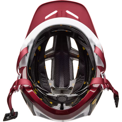 Casco Bicicleta Speedframe Pro Camo Negro/Burdeo Fox | Casco MTB Fox casco fox racing motocross mtb