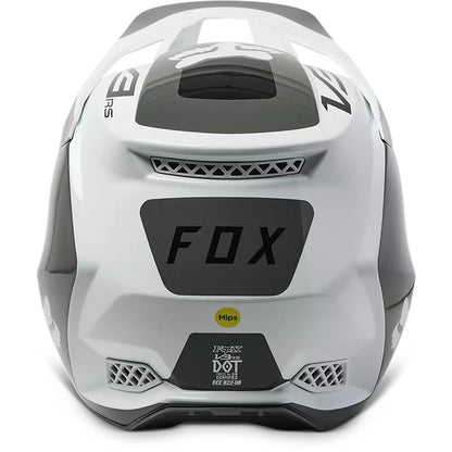 Casco Moto V3 RS Efekt Negro/Blanco Fox | Casco Moto Fox casco fox racing motocross mtb