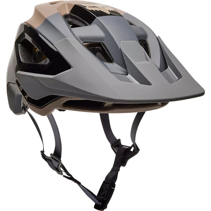 Casco Bicicleta Speedframe Pro Klif Café/Gris Fox | Casco MTB Fox casco fox racing motocross mtb