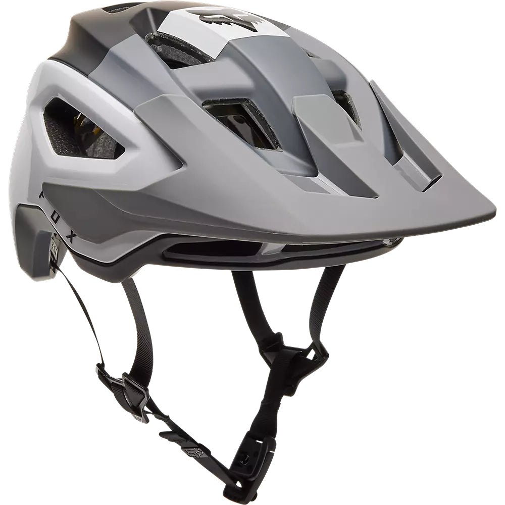 Casco Bicicleta Speedframe Pro Klif Gris Fox | Casco MTB Fox casco fox racing motocross mtb