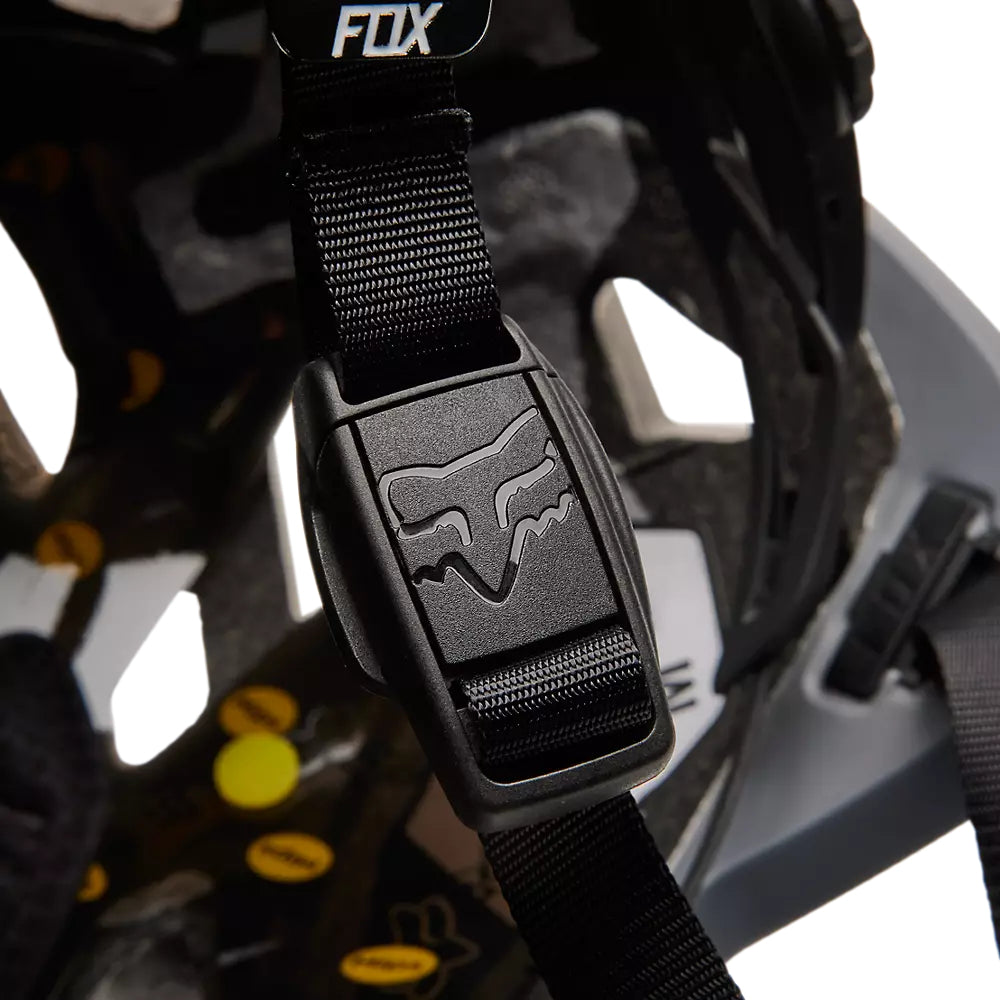 Casco Bicicleta Speedframe Pro Klif Gris Fox | Casco MTB Fox casco fox racing motocross mtb
