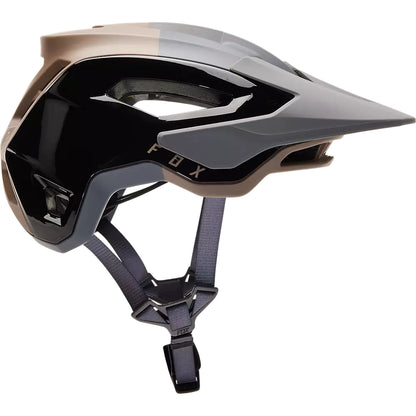 Casco Bicicleta Speedframe Pro Klif Café/Gris Fox | Casco MTB Fox casco fox racing motocross mtb