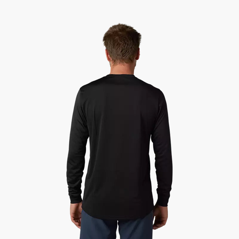 Polera Bicicleta Ranger Trudi™ Manga Larga Negro Fox polera bicicleta fox mtb