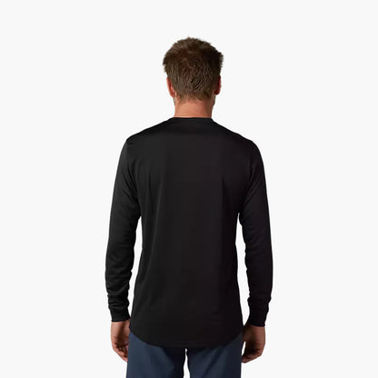 Polera Bicicleta Ranger Trudi™ Manga Larga Negro Fox polera bicicleta fox mtb