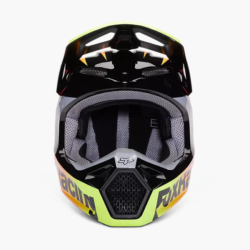 Casco Moto V1 Statk Rojo/Rosado Fox | Casco Moto Fox casco fox racing motocross mtb