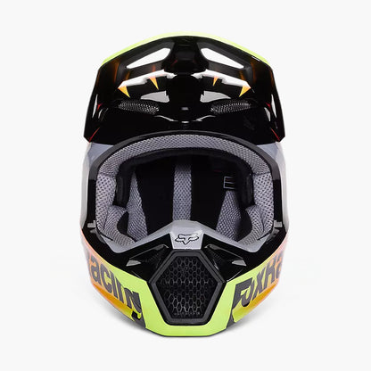 Casco Moto V1 Statk Rojo/Rosado Fox | Casco Moto Fox casco fox racing motocross mtb