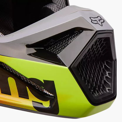 Casco Moto V1 Statk Rojo/Rosado Fox | Casco Moto Fox casco fox racing motocross mtb