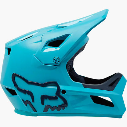 Casco Bicicleta Niño Rampage Celeste Fox | Casco MTB Fox casco fox racing motocross mtb