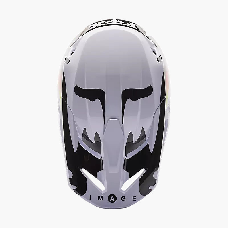 Casco Moto V1 Kozmik Negro/Blanco Fox | Casco Moto Fox casco fox racing motocross mtb