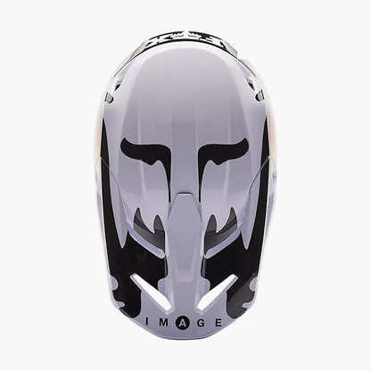 Casco Moto V1 Kozmik Negro/Blanco Fox | Casco Moto Fox casco fox racing motocross mtb