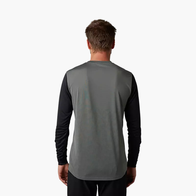 Polera Bicicleta Ranger Trudi™ Manga Larga Gris Fox polera bicicleta fox mtb