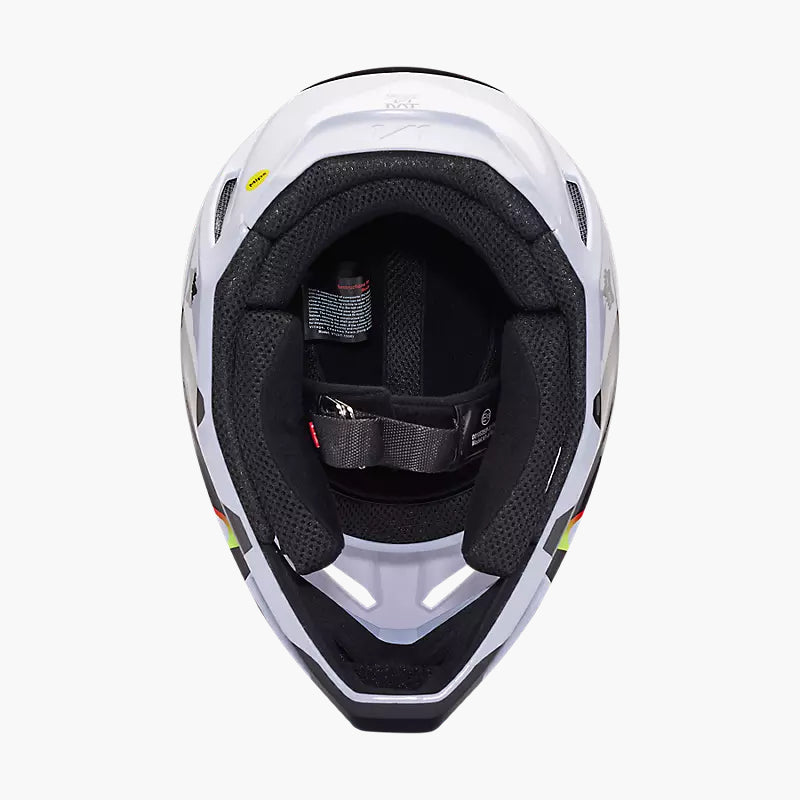 Casco Moto V1 Kozmik Negro/Blanco Fox | Casco Moto Fox casco fox racing motocross mtb