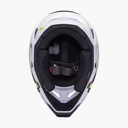 Casco Moto V1 Kozmik Negro/Blanco Fox | Casco Moto Fox casco fox racing motocross mtb