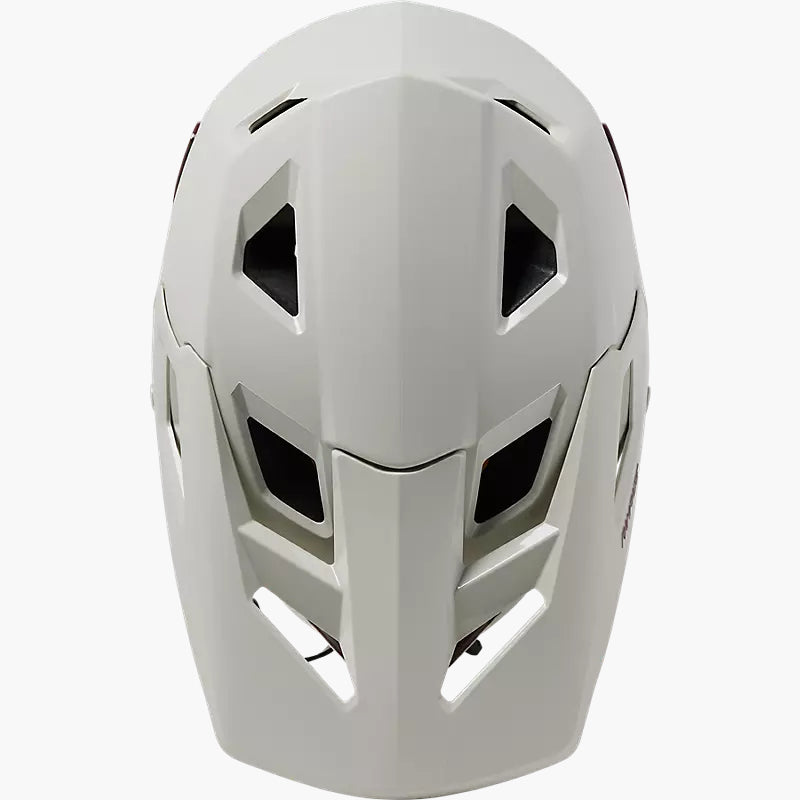 Casco Bicicleta Niño Rampage Blanco Vintage Fox | Casco MTB Fox casco fox racing motocross mtb