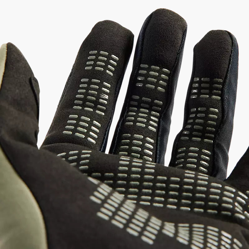 Guantes Moto Legion Drive Thermo Caqui Fox - imagen 3