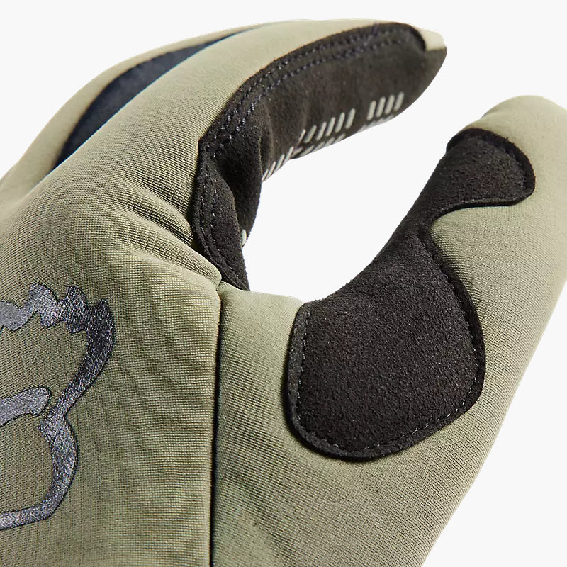 Guantes Moto Legion Drive Thermo Caqui Fox - imagen 4